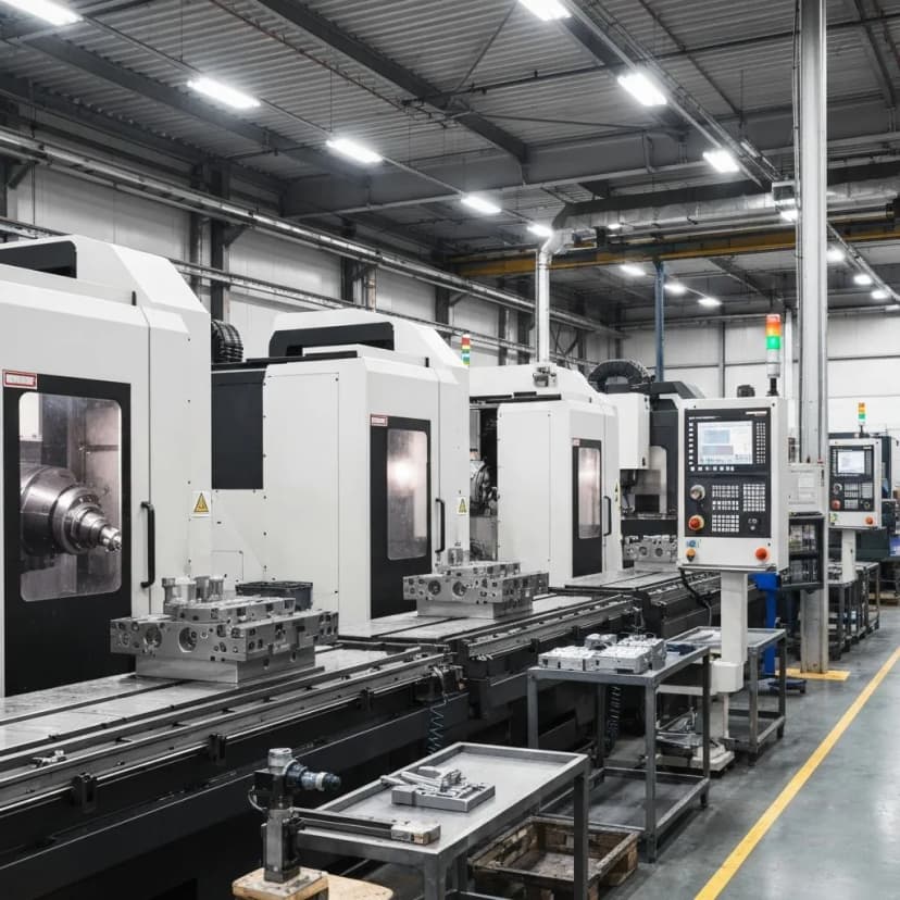 CNC Production Line Setup