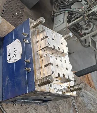 CNC machine in operation